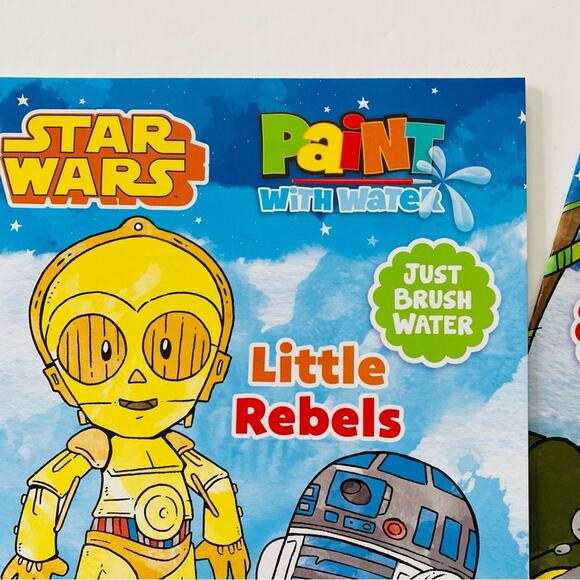 Disney | Star Wars Paint With Water Books NEW Coloring Books - Picture 3 of 9